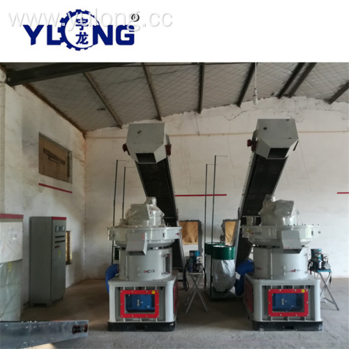 YULONG XGJ560 corn stalk pellet making machine